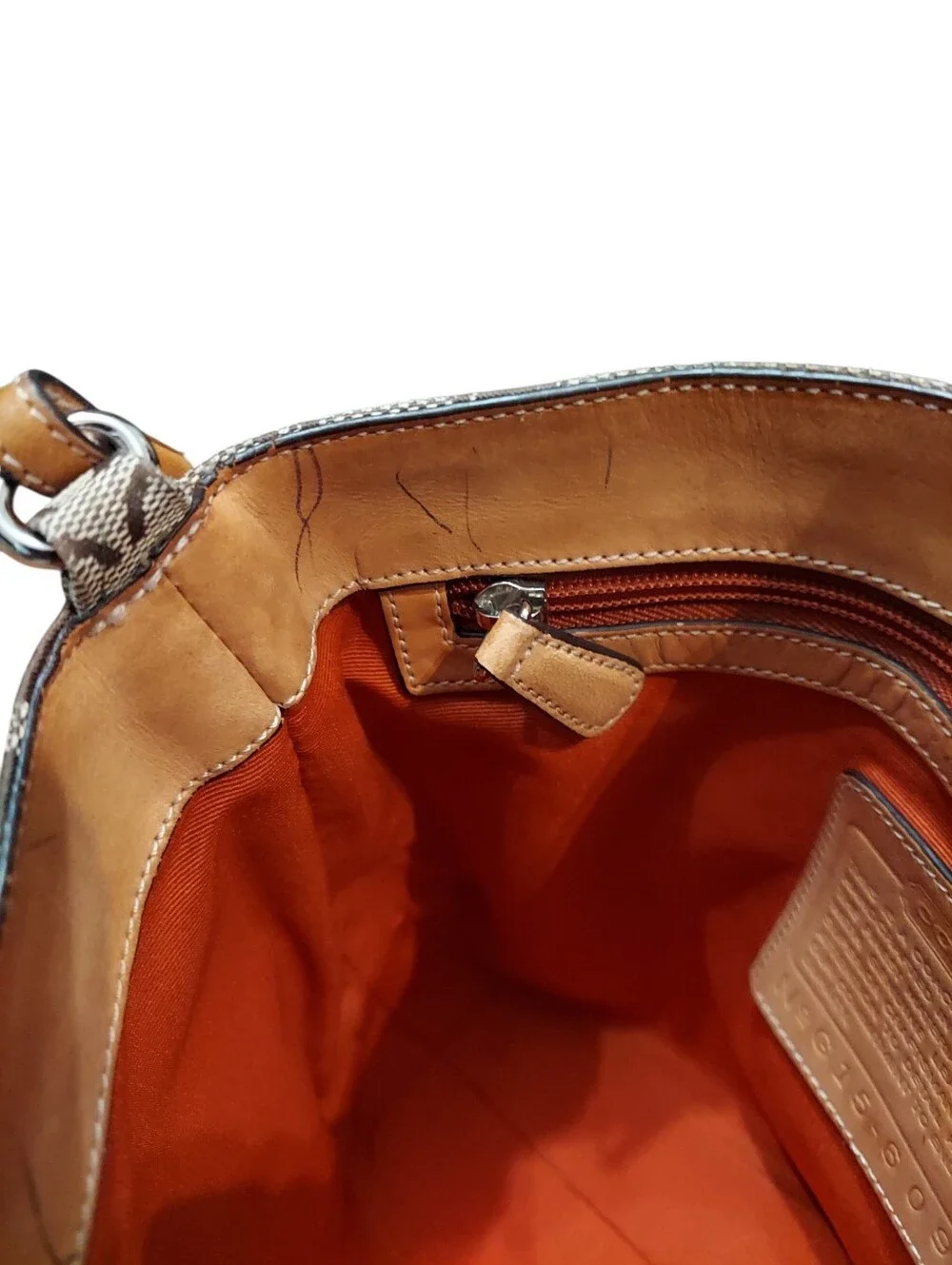 Coach Hampton Y2K Vintage Signature C Clip Small Shoulder Bag